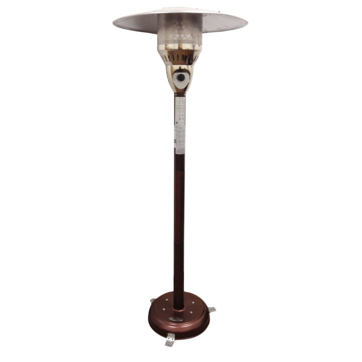 Outdoor Standing Patio Heater 41000 BTU with Steel Gas Cylindrical Pole