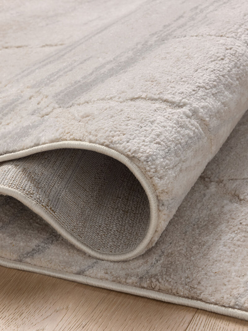 Monty MOT02 Ivory/Natural 7'10" x 10' Rug by Amber Lewis x Loloi