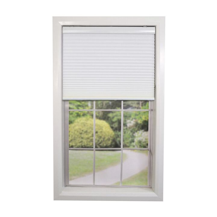 Versailles Home Fashions Cordless Honeycomb Insulating All Season Light Filtering Cellular Window Shade 36" X 72" White