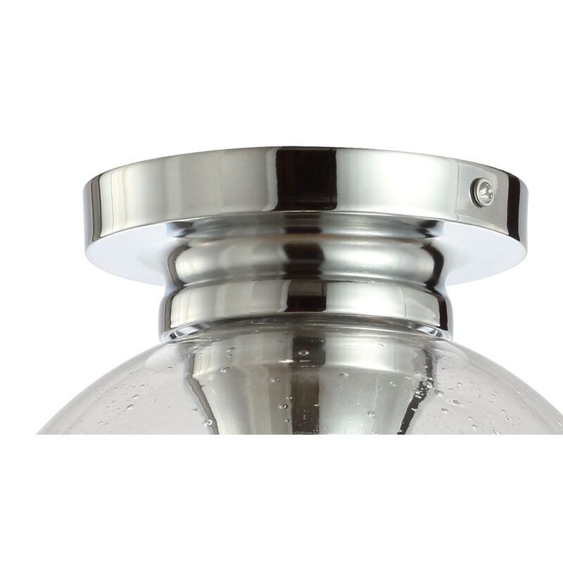Atlas Metal/Glass LED Flush Mount