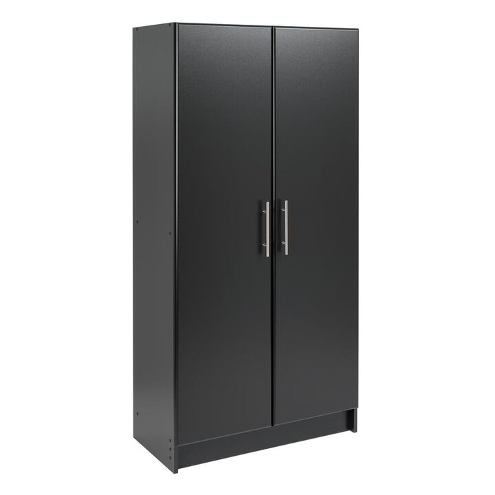 Prepac Elite 32 Storage Cabinet, Black