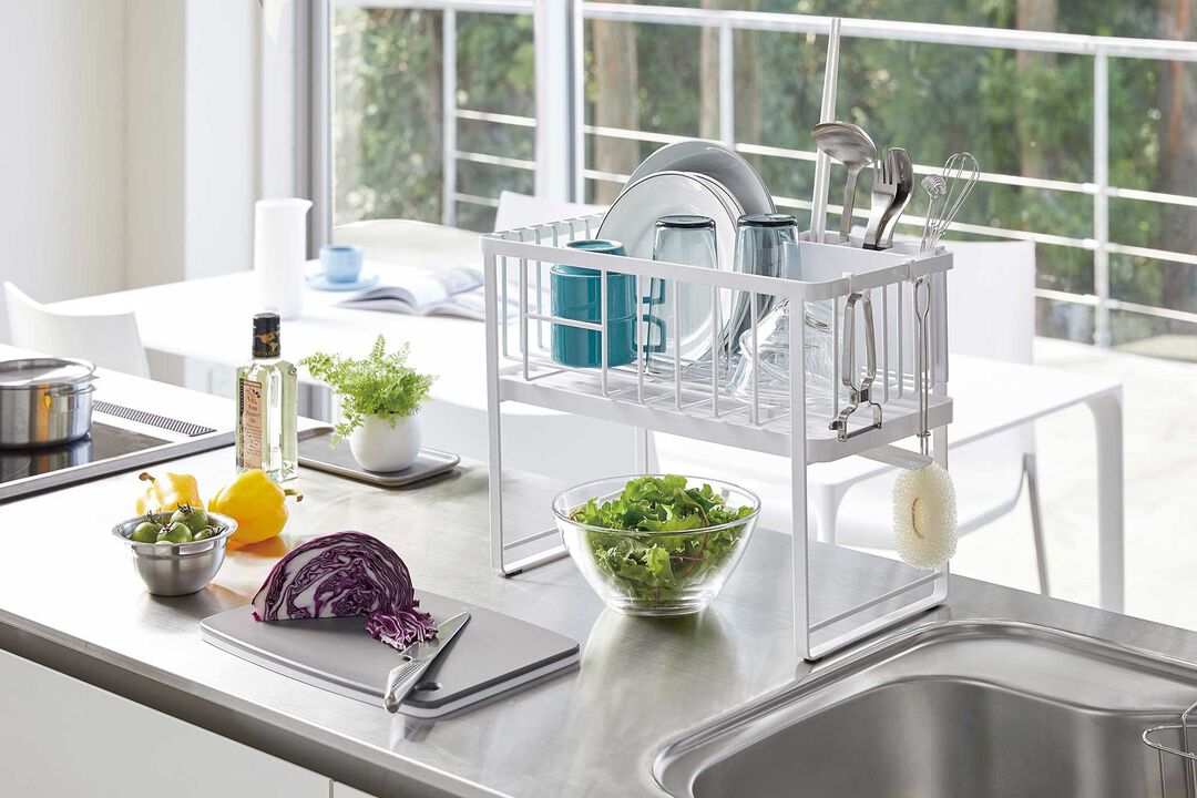 Two-Tier Dish Rack