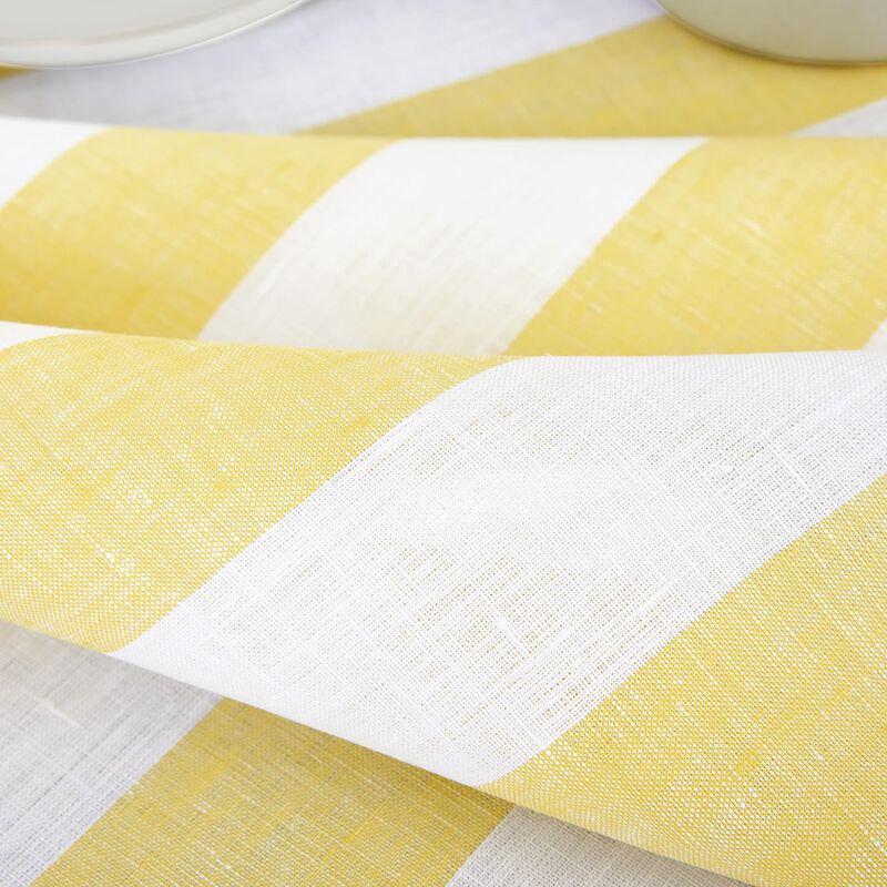 Linen Tablecloth - Cabana Stripe image number 8