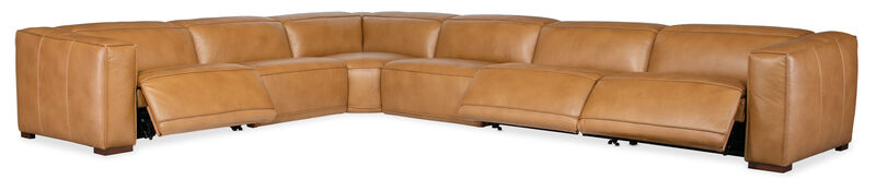 Fresco 6 Seat Sectional with 3 Power Recliners