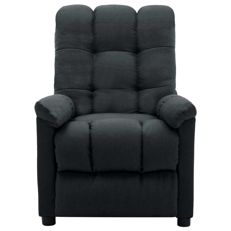 Recliner Dark Gray Fabric
