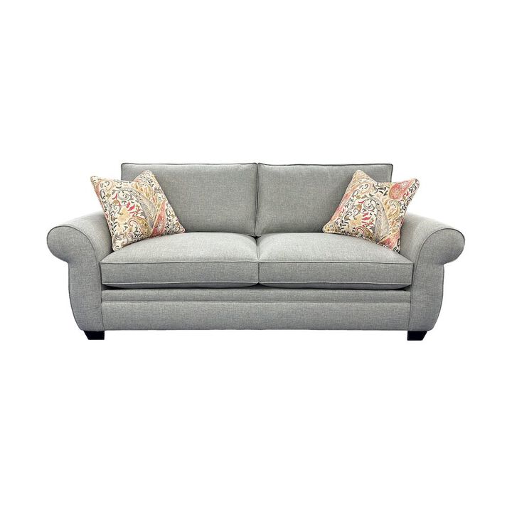 Porter Designs Oasis Transitional Sofa, Gray