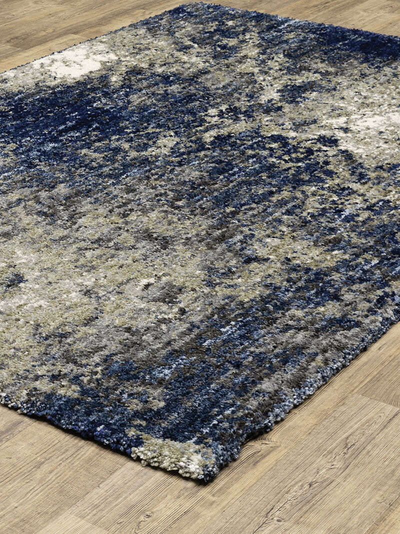Aspen 5'3" x 7'6" Blue Rug image number 2