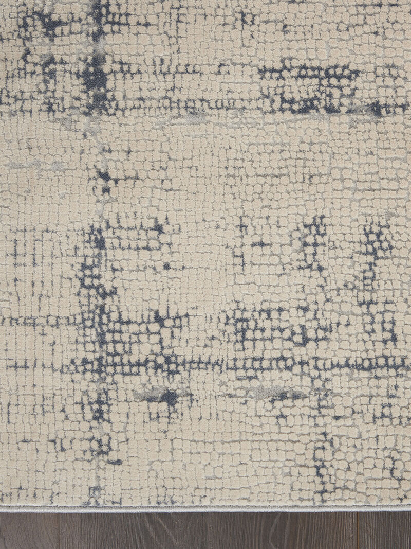 Rustic Textures RUS06 Ivory/Blue 5'3" x 7'3" Rug image number 3