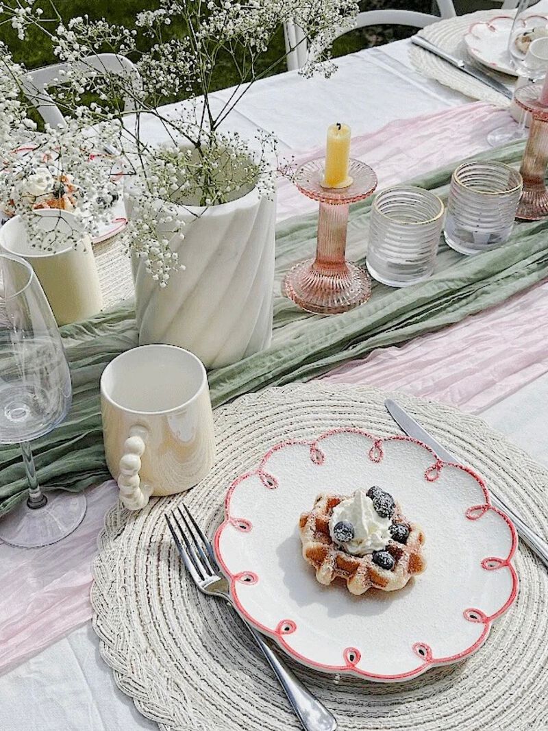 Cloud Ceramic Dinner Plate Set of 2 image number 4