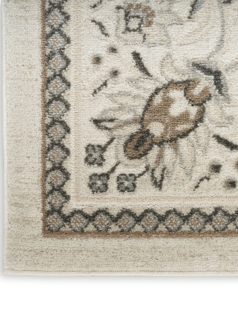 Serenity Home SRH02 Ivory/Mocha 10' x 14' Rug