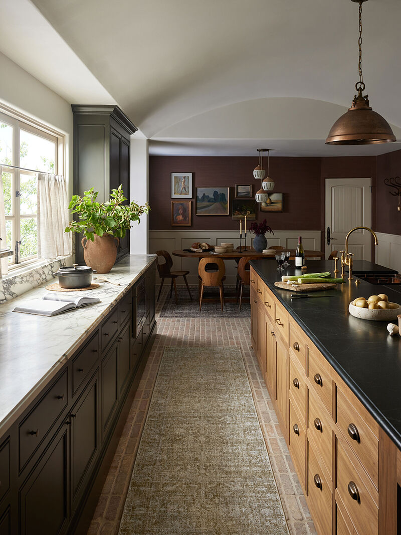 Honora Khaki/Beige 2'7" x 10'0" Runner Rug by Amber Lewis x Loloi