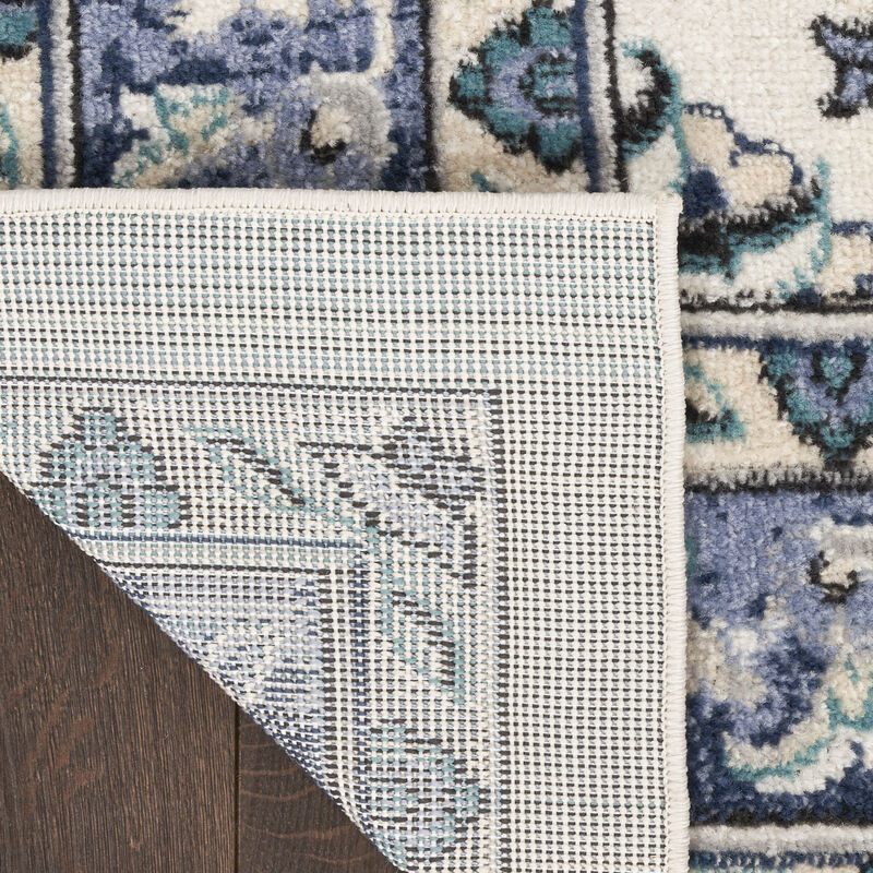 HomeRoots Floral Indoor Outdoor Area Rug image number 5