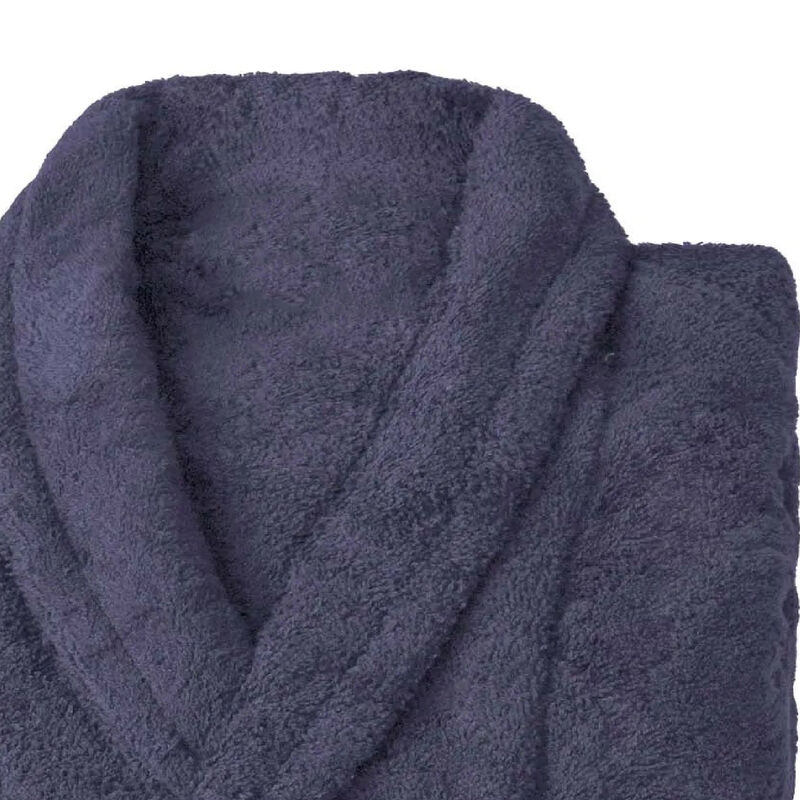 Ultra Soft Cotton Terry Bath Robe for Adults Unisex Comfort Fit image number 2