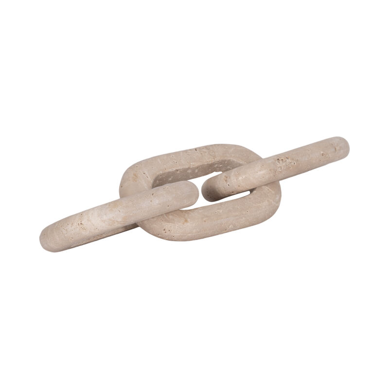 Travertine 3 Link Chain Decor image number 5