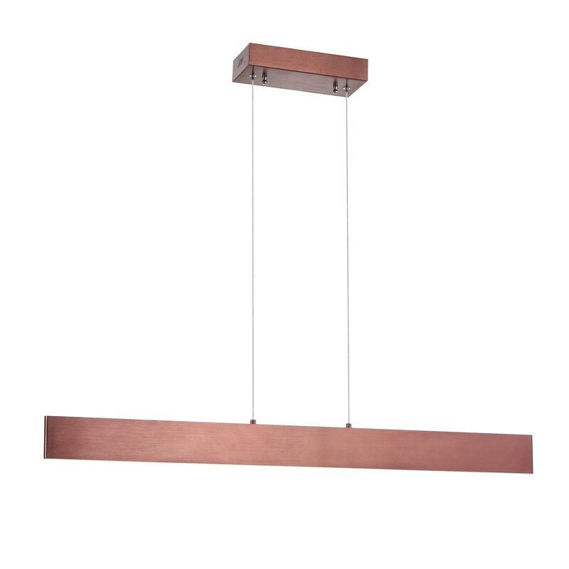 Draper Dimmable Adjustable Integrated LED Metal Linear Pendant