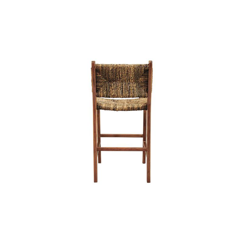 Carolina Living Banana Weave Barstool - Set of 2 - Caramel
