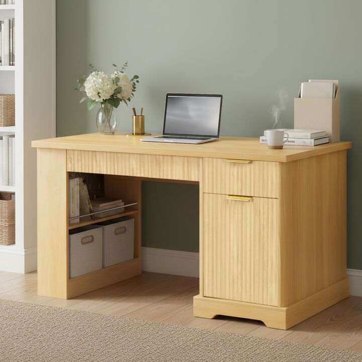 Kinnex Power Outlet Equipped Computer Desk