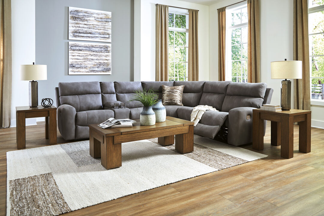 Next-Gen Slate 6-Piece Power Reclining Sectional