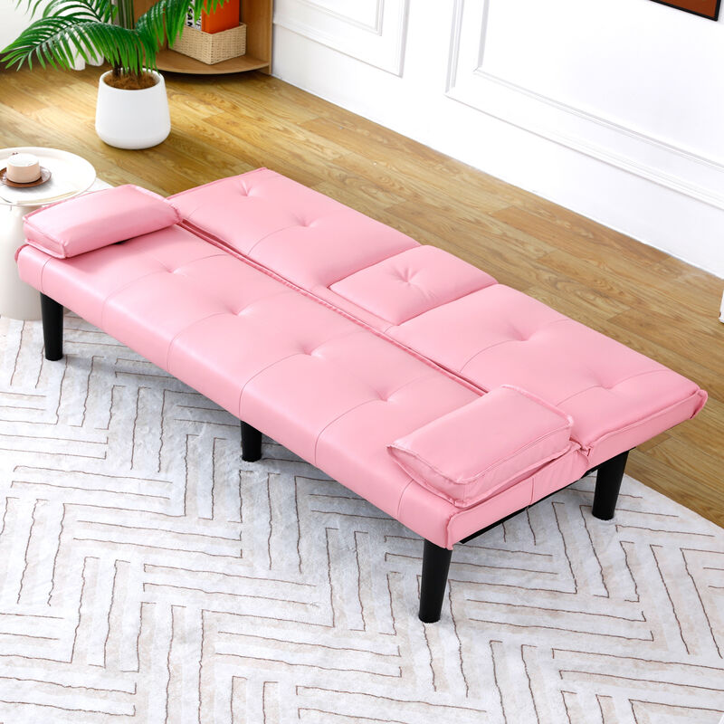 Malwin PVC multi-functional sofa bed image number 1