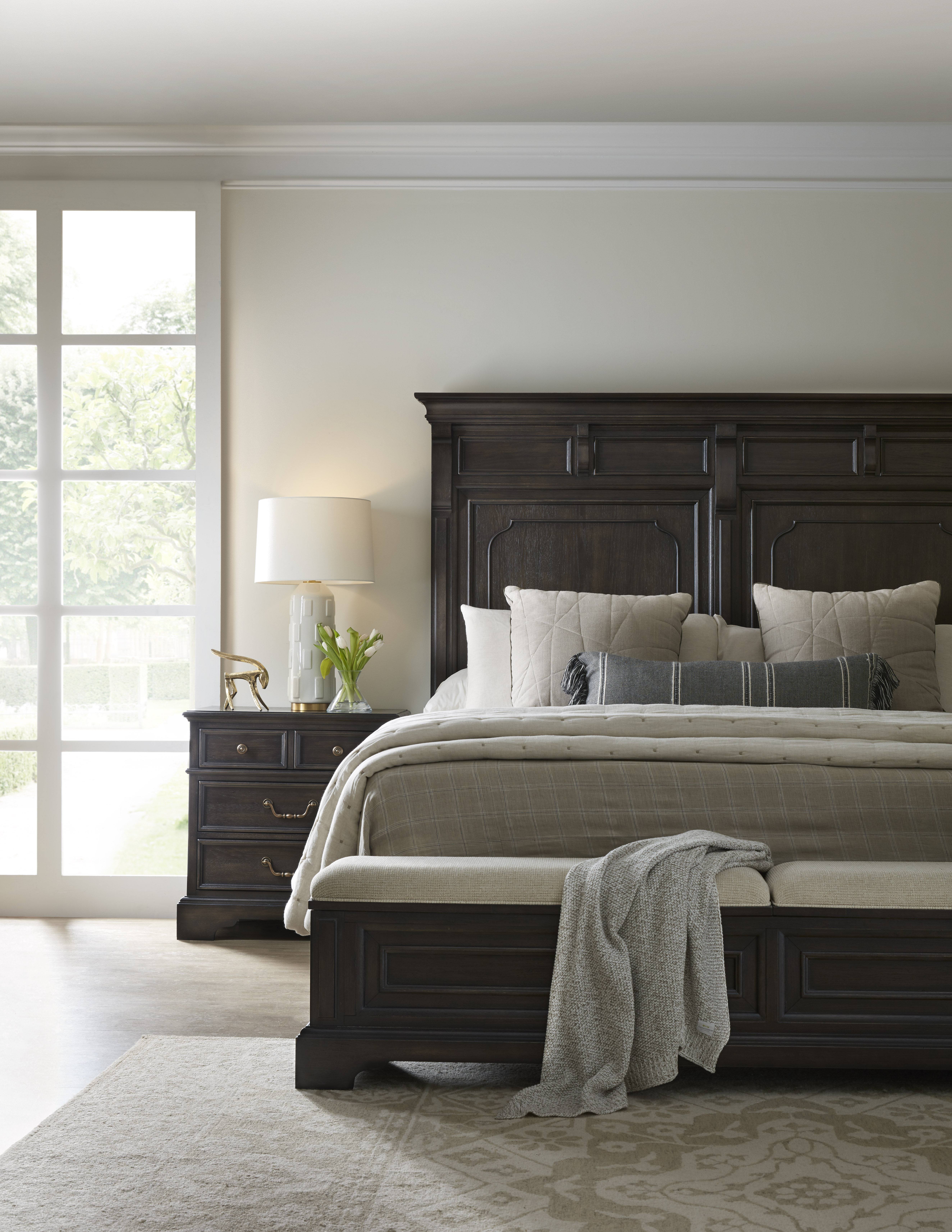 Hickory Creek King Panel Bed | Mathis Home