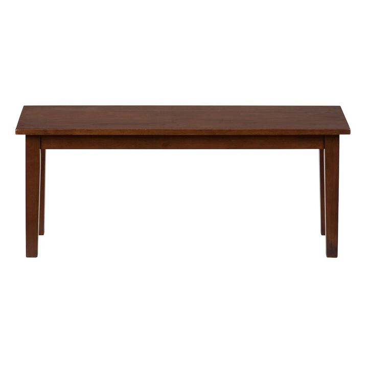 Jofran Simplicity Solid Wood 48 Classic Bench