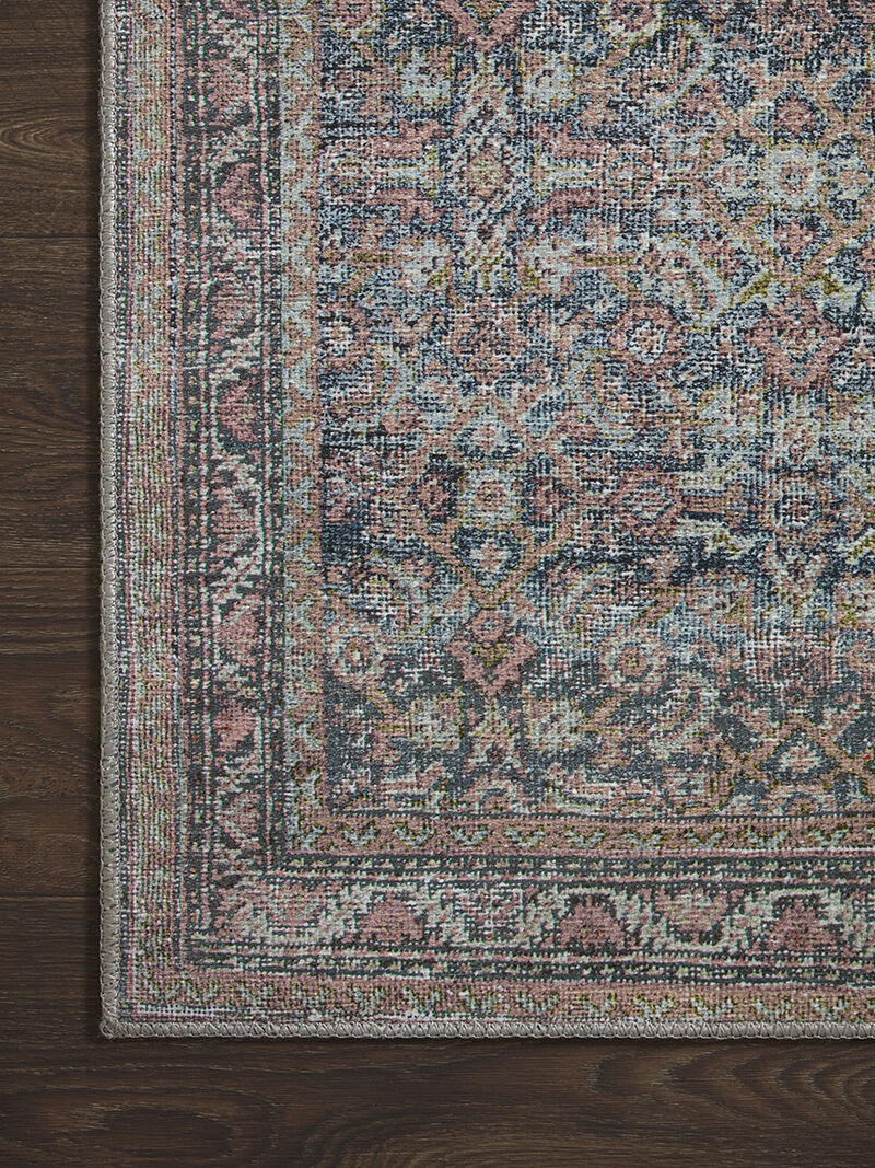 Adrian ADR04 Denim/Multi 3'6" x 5'6" Rug
