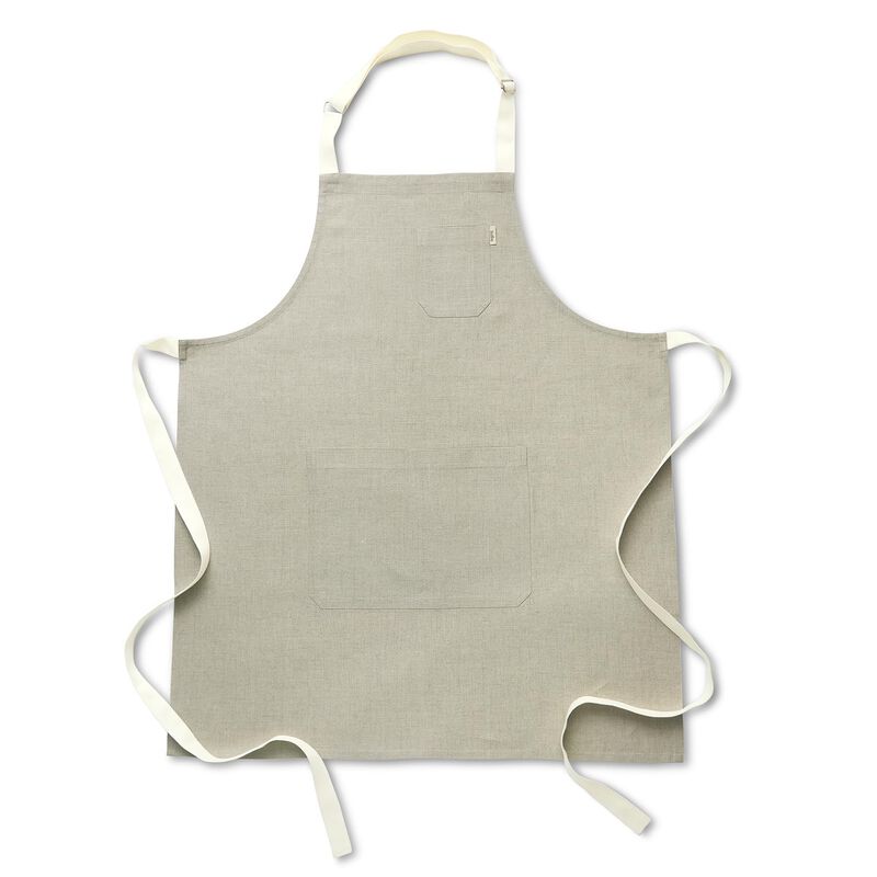 Solino Home 100% Pure Linen Apron - Kitchen Linen image number 0