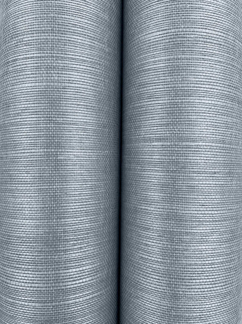 Maguey Sisal Dusty Blue Wallpaper (Set of 2) image number 2