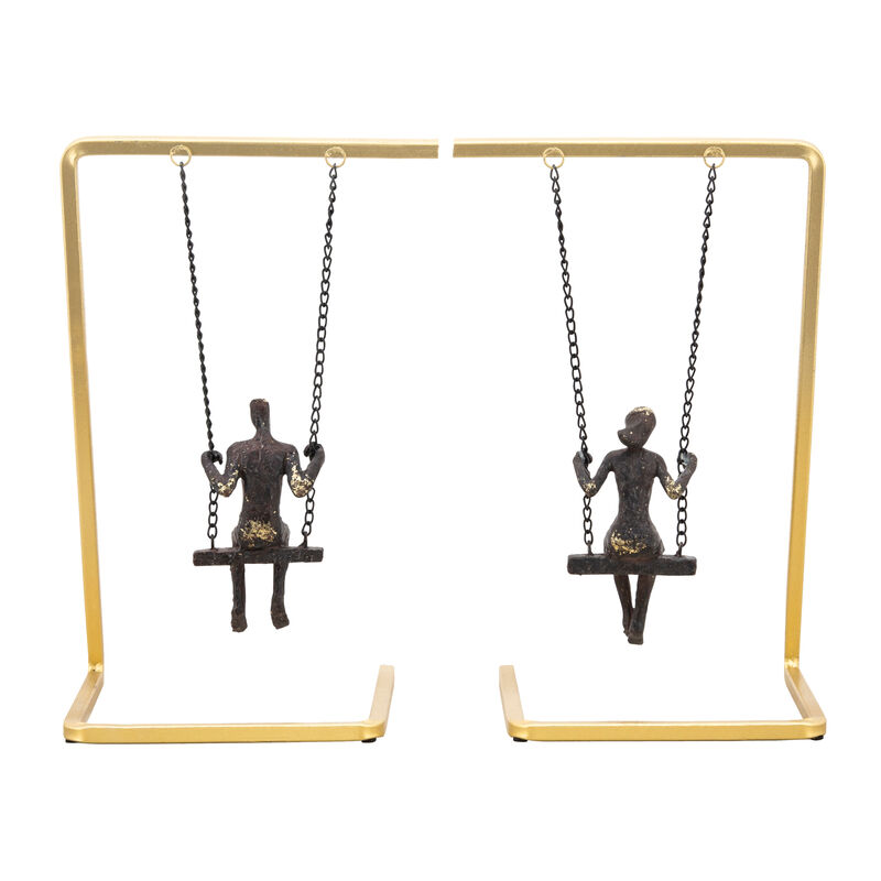S/2 Swinging People Bookends image number 2