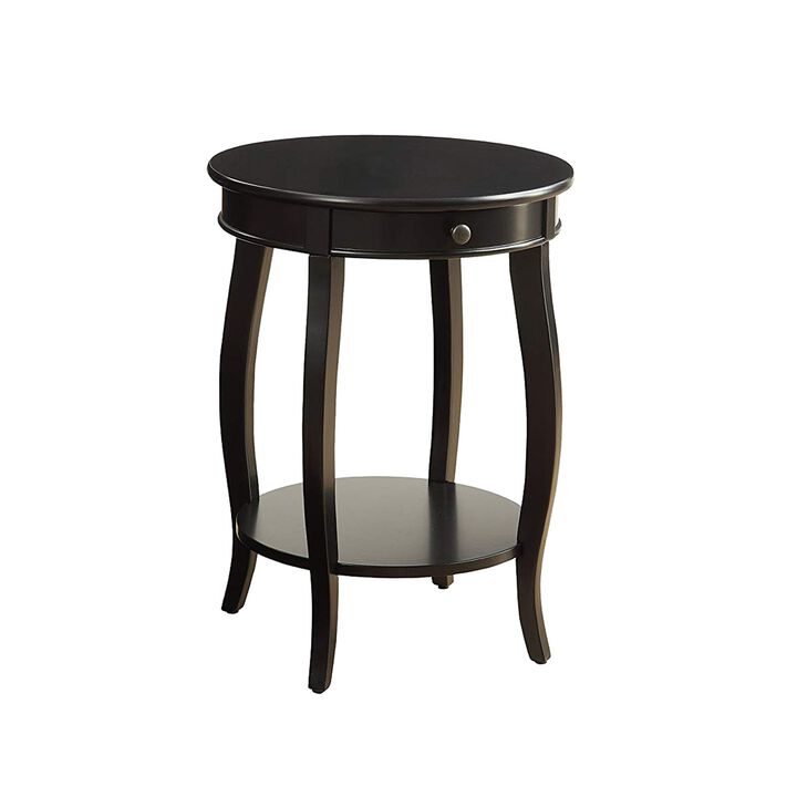 Alysa End Table, Black