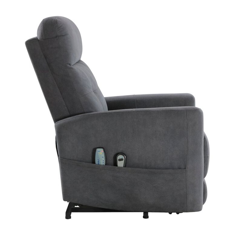 Lexicon Wichita Textured Fabric Power Lift Chair image number 1