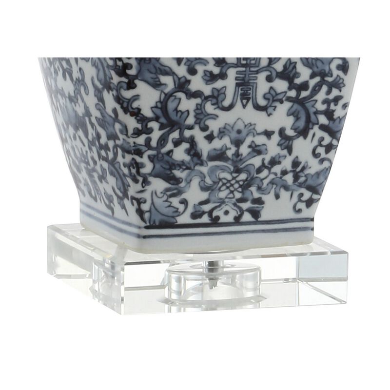 May Ceramic/Crystal LED Table Lamp