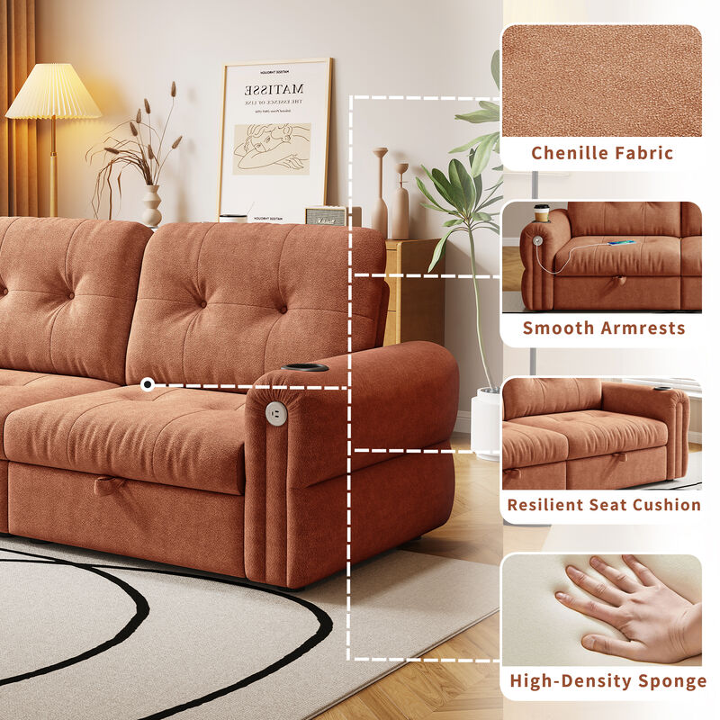 Frim Convertible sofa bed image number 3