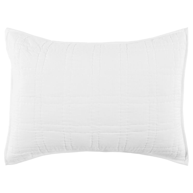 Carly White Standard Sham