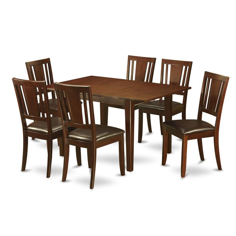 7 Pc Kitchen nook Dining set-Kitchen Table and 6 Dining Chairs