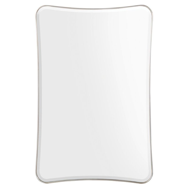 Moran Mirror In Pewter