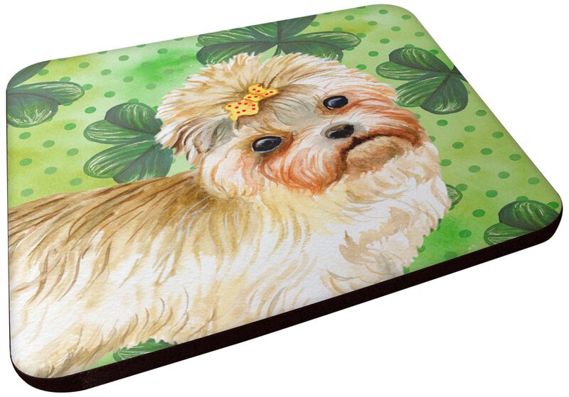 Caroline's Treasures Morkie St Patrick's Decorative coasters, Multicolor