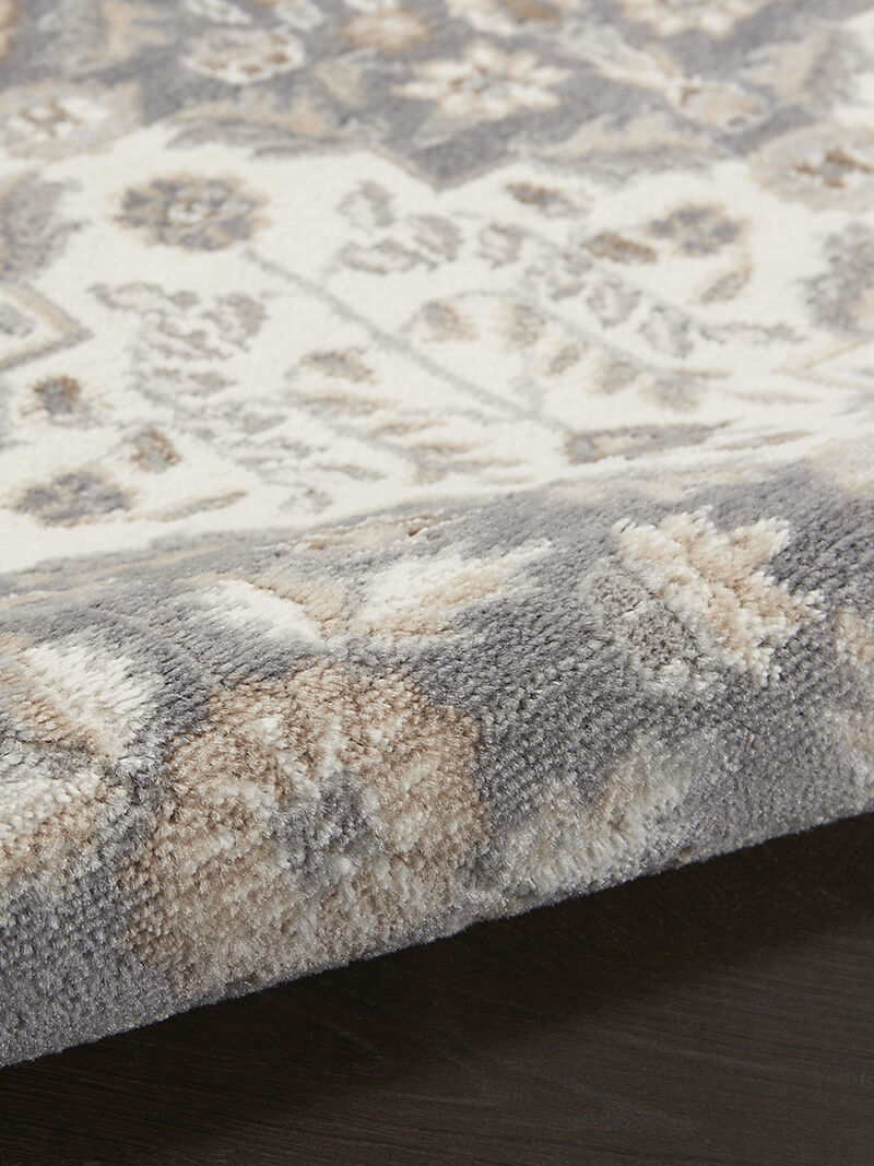 Elation ETN08 Ivory/Gray 2' x 3' Rug