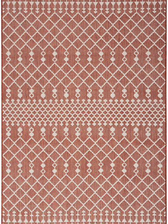Positano POS02 Terracotta 6' x 9' Rug