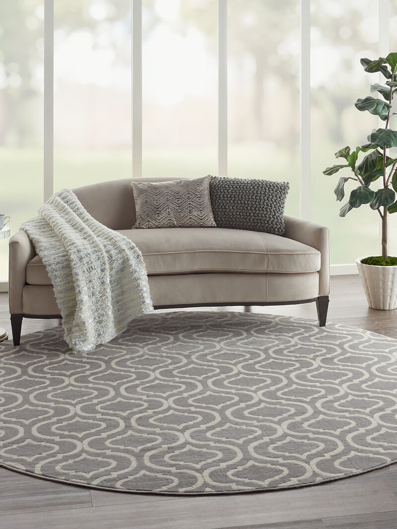 Jubilant JUB19 Gray 8'6" x 12' Rug