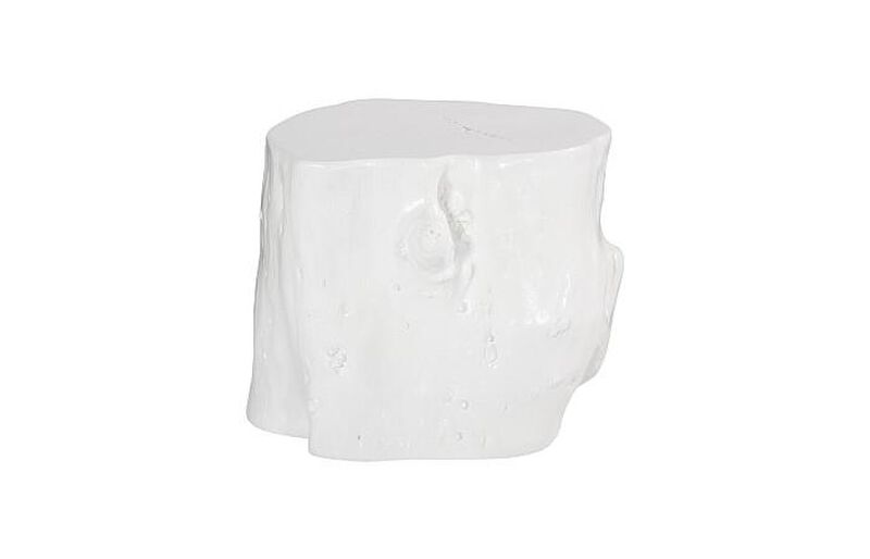 Log Large White Stool image number 0