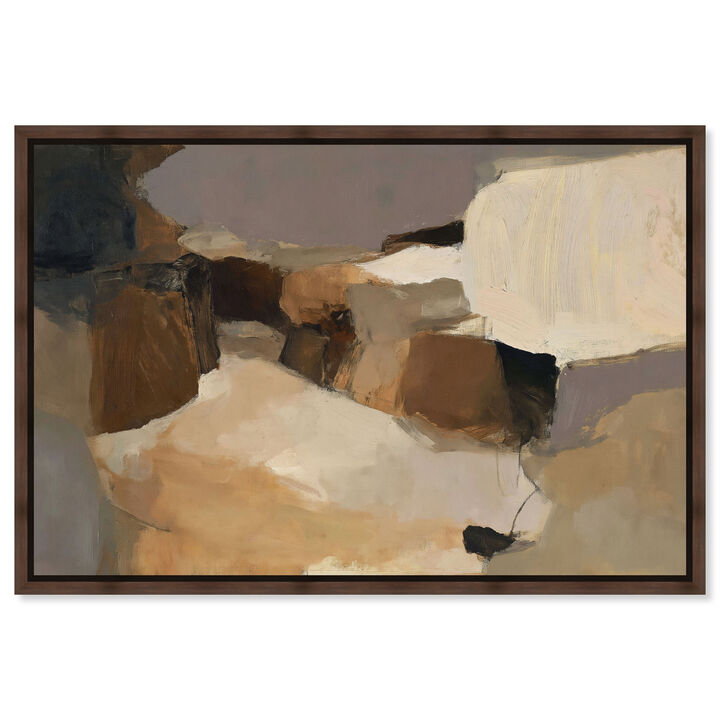 Desert Whispers II Abstract Canvas Print by Art Remedy