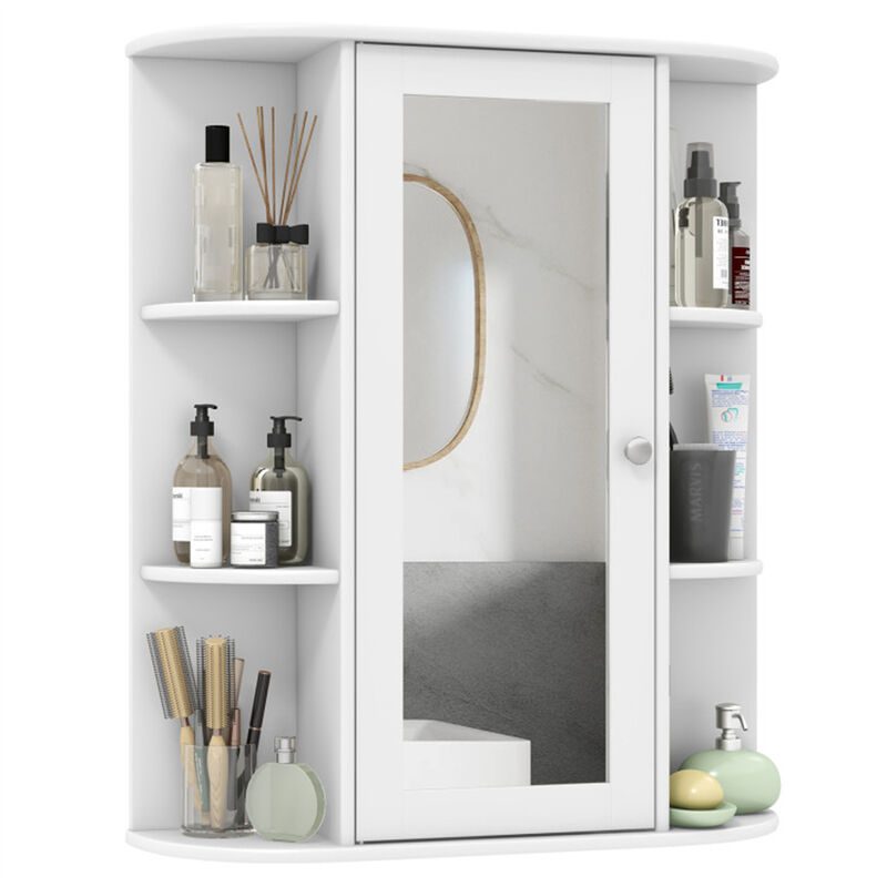 Classic Wall Cabinet for Bathroom, Kitchen, or Laundry Room