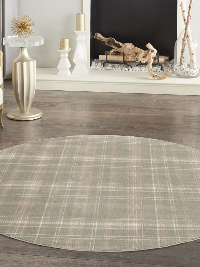 Grafix GRF03 Olive 8'6" x 12' Rug image number 1