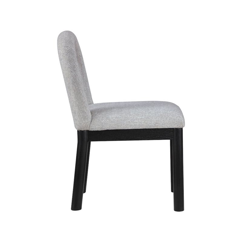 Meridian Furniture Conrad Linen Textured Fabric Dining Chair