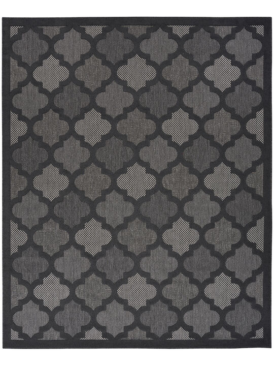 Easy Care NES01 Charcoal/Black 10' x 14' Rug
