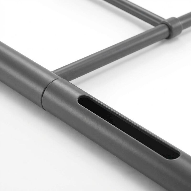 Metal King Headboard with Sturdy Frame and Sleek Minimalist Design image number 5