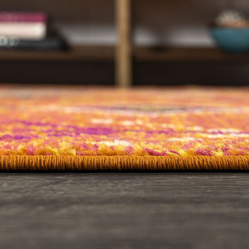 Tribal Love Geometric Area Rug