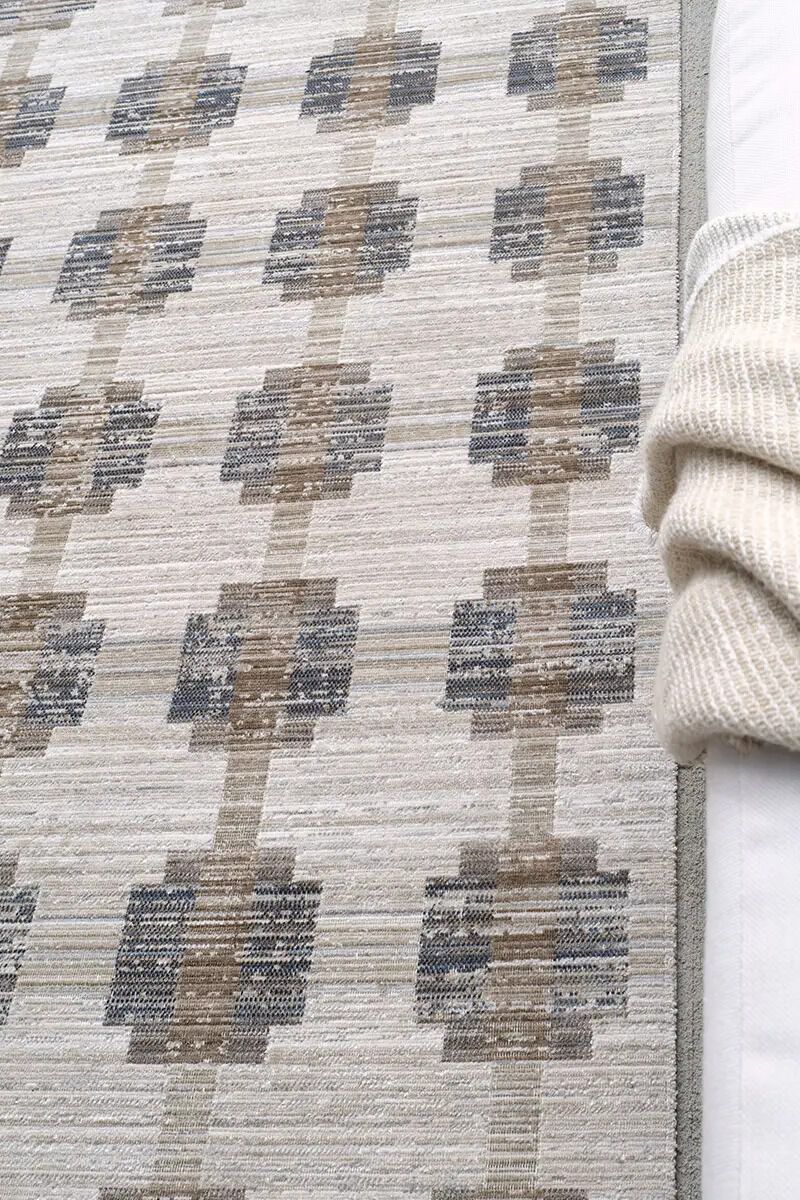 Muted Mosaic Zorina Gray 8'6" x 11'6" Rug image number 6