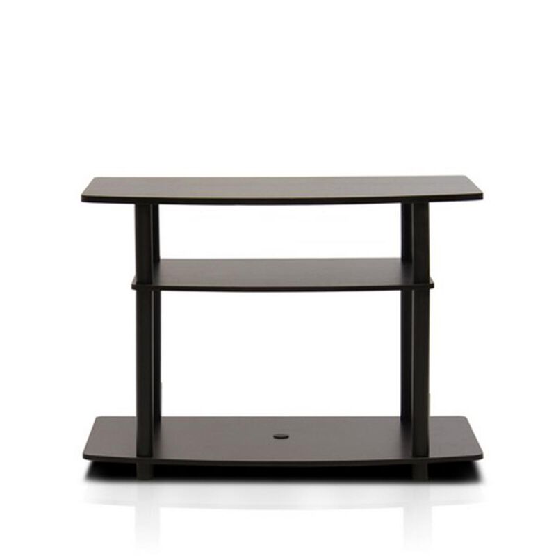 Furinno Furinno 13192DBR/BK Turn-N-Tube No Tools 3-Tier TV Stands